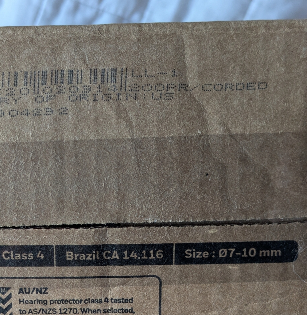 160 Pair of Howard Leight Laser Lite Earplugs - Individually Wrapped - Picture 7 of 7